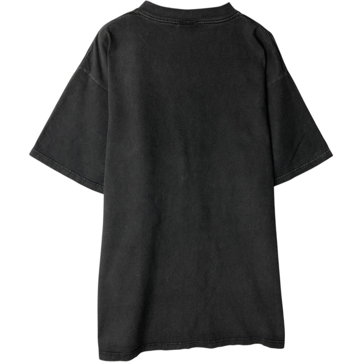 PLANET HOLLYWOOD Advertising T-shirt made in USA, men's XL size cotton black type Vintage Second Hand