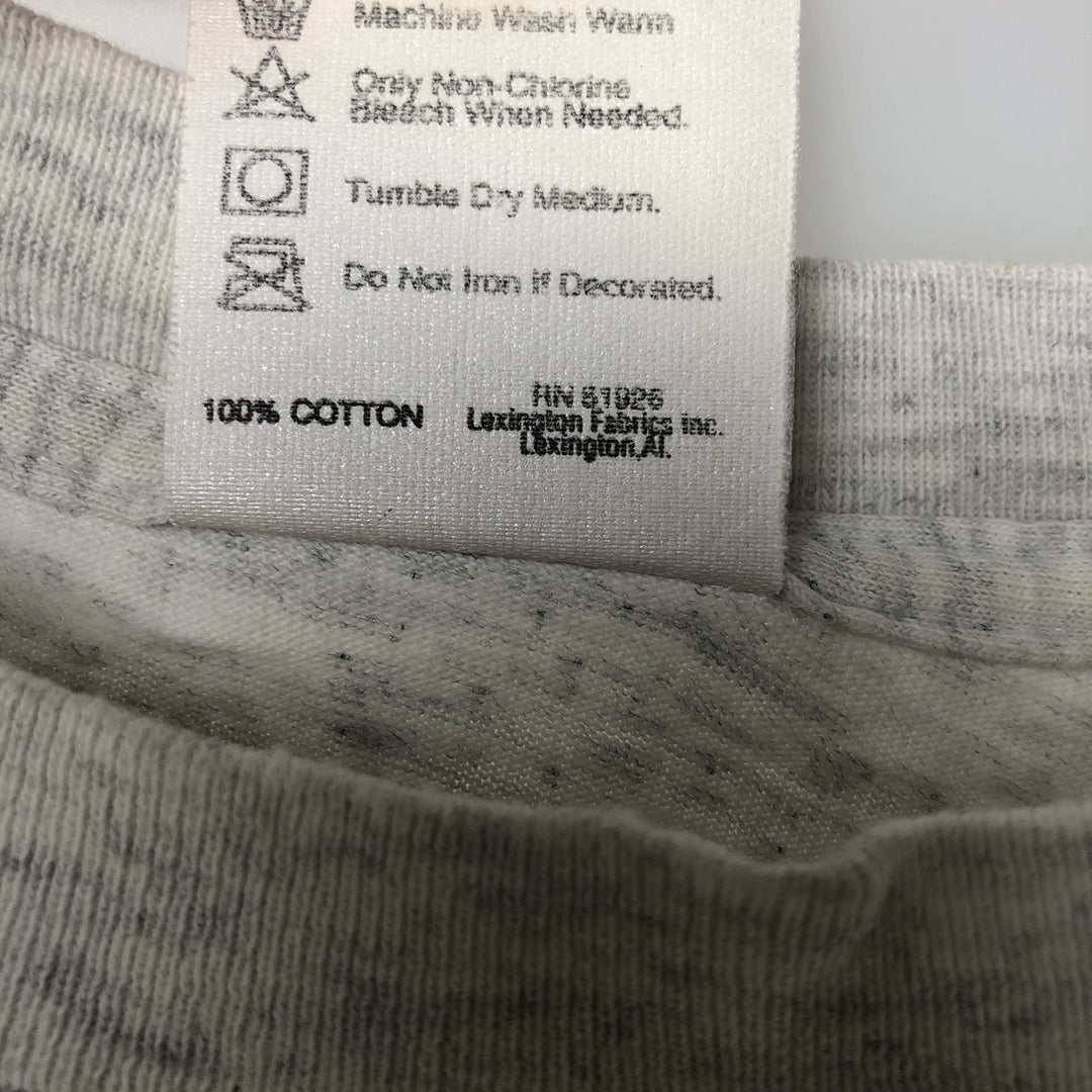 ~90'S PLANET HOLLYWOOD Advertising T-Shirt, Made in USA, Men's XL equivalent, Vintage cotton gray type Vintage Second Hand