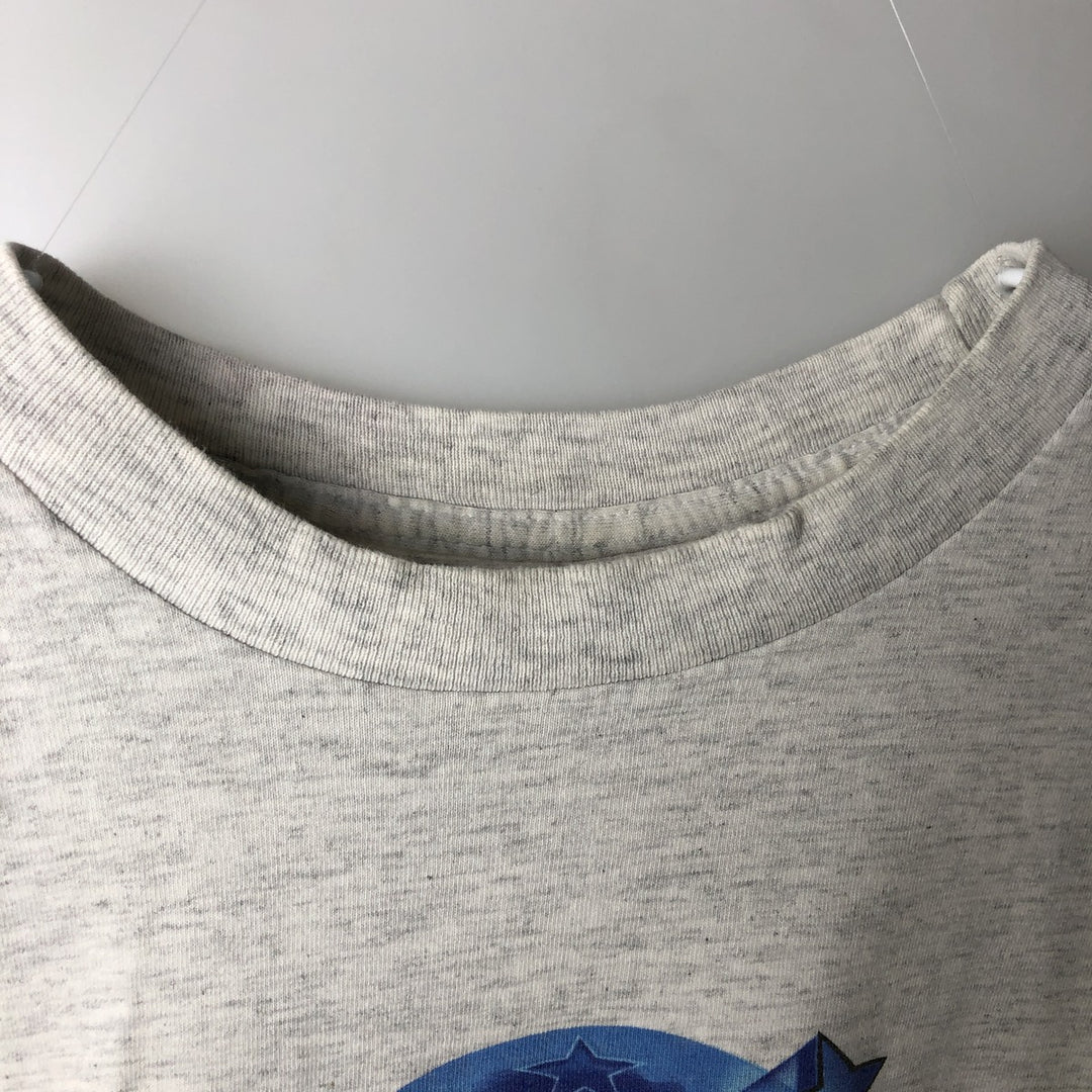 ~90'S PLANET HOLLYWOOD Advertising T-Shirt, Made in USA, Men's XL equivalent, Vintage cotton gray type Vintage Second Hand