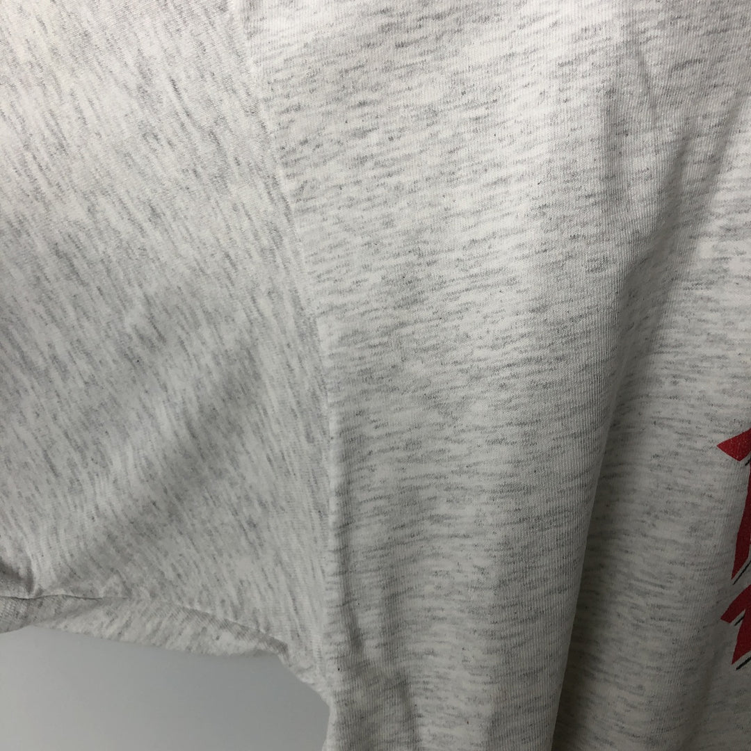 ~90'S PLANET HOLLYWOOD Advertising T-Shirt, Made in USA, Men's XL equivalent, Vintage cotton gray type Vintage Second Hand