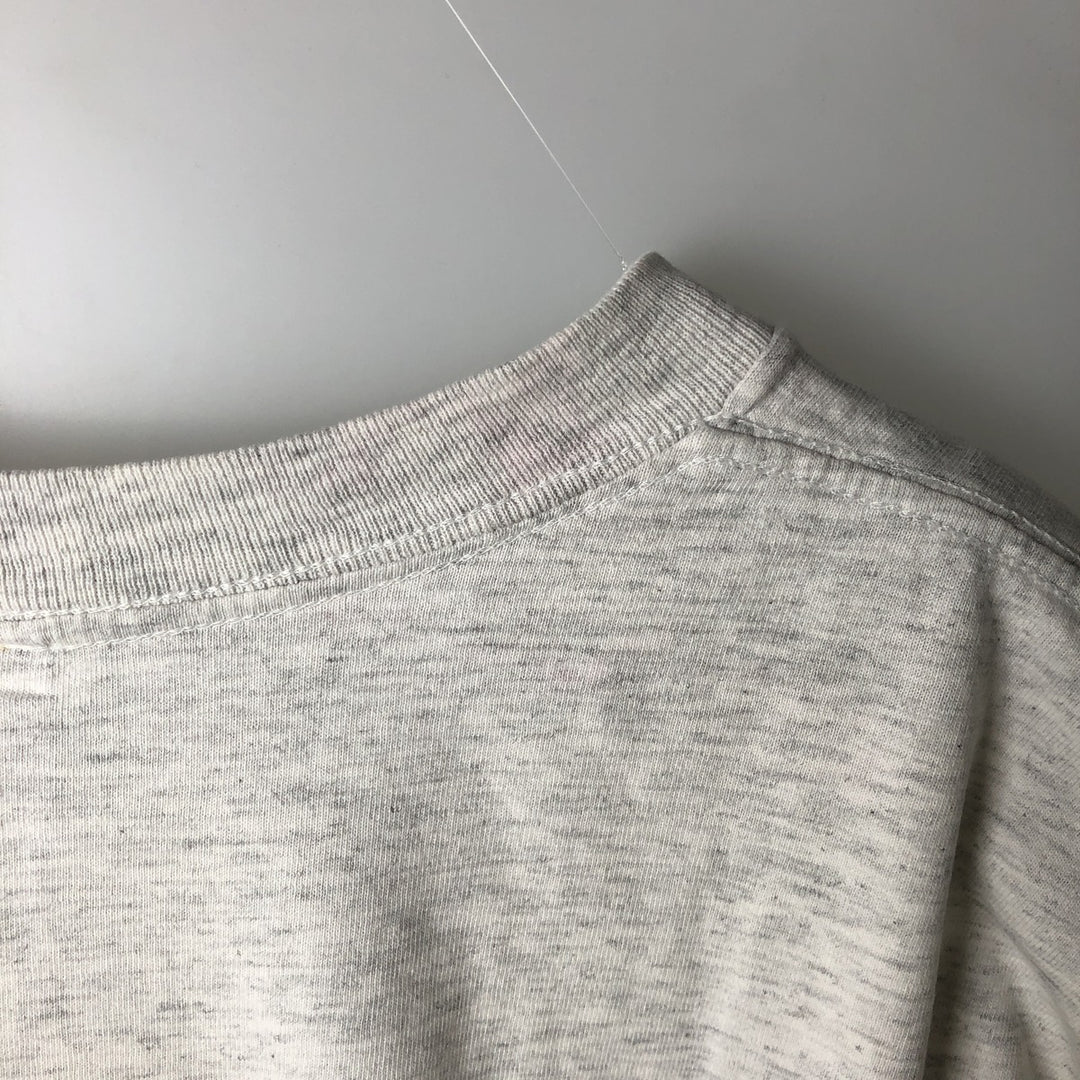 ~90'S PLANET HOLLYWOOD Advertising T-Shirt, Made in USA, Men's XL equivalent, Vintage cotton gray type Vintage Second Hand