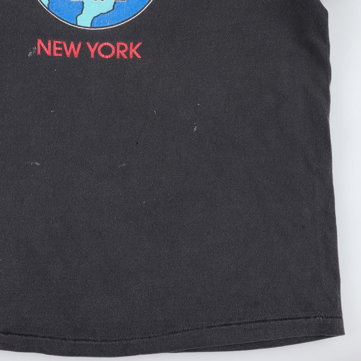 HARD ROCK CAFE Hard Rock Cafe Advertising T-Shirt, Made in USA, Men's Size M cotton black type Vintage Second Hand