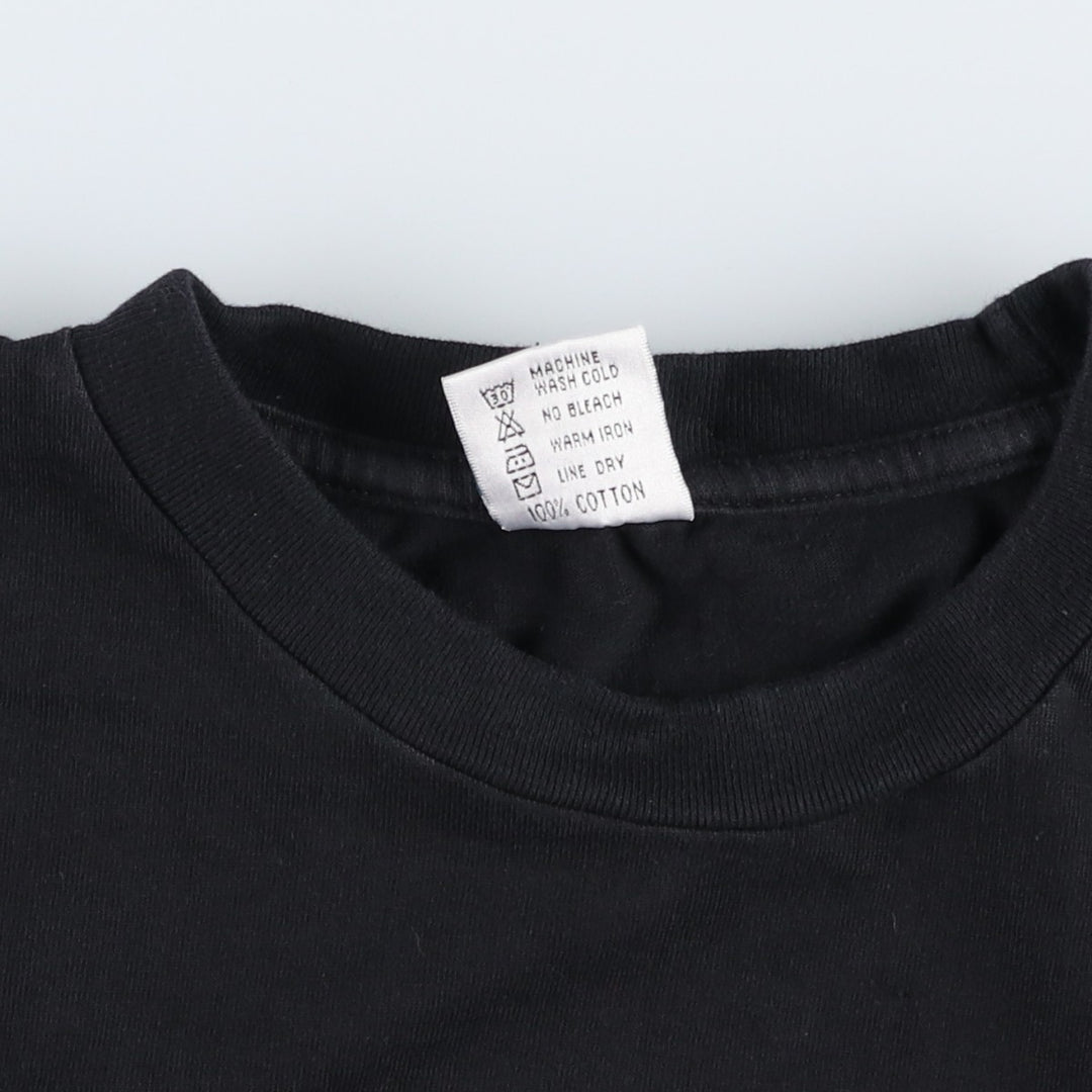 90'S HARD ROCK CAFE Hard Rock Cafe Advertising T-shirt Men's L equivalent Vintage cotton black type Vintage Second Hand