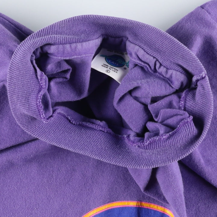90'S HARD ROCK CAFE Hard Rock Cafe Advertising T-shirt Made in USA Men's L Vintage cotton purple type Vintage Second Hand