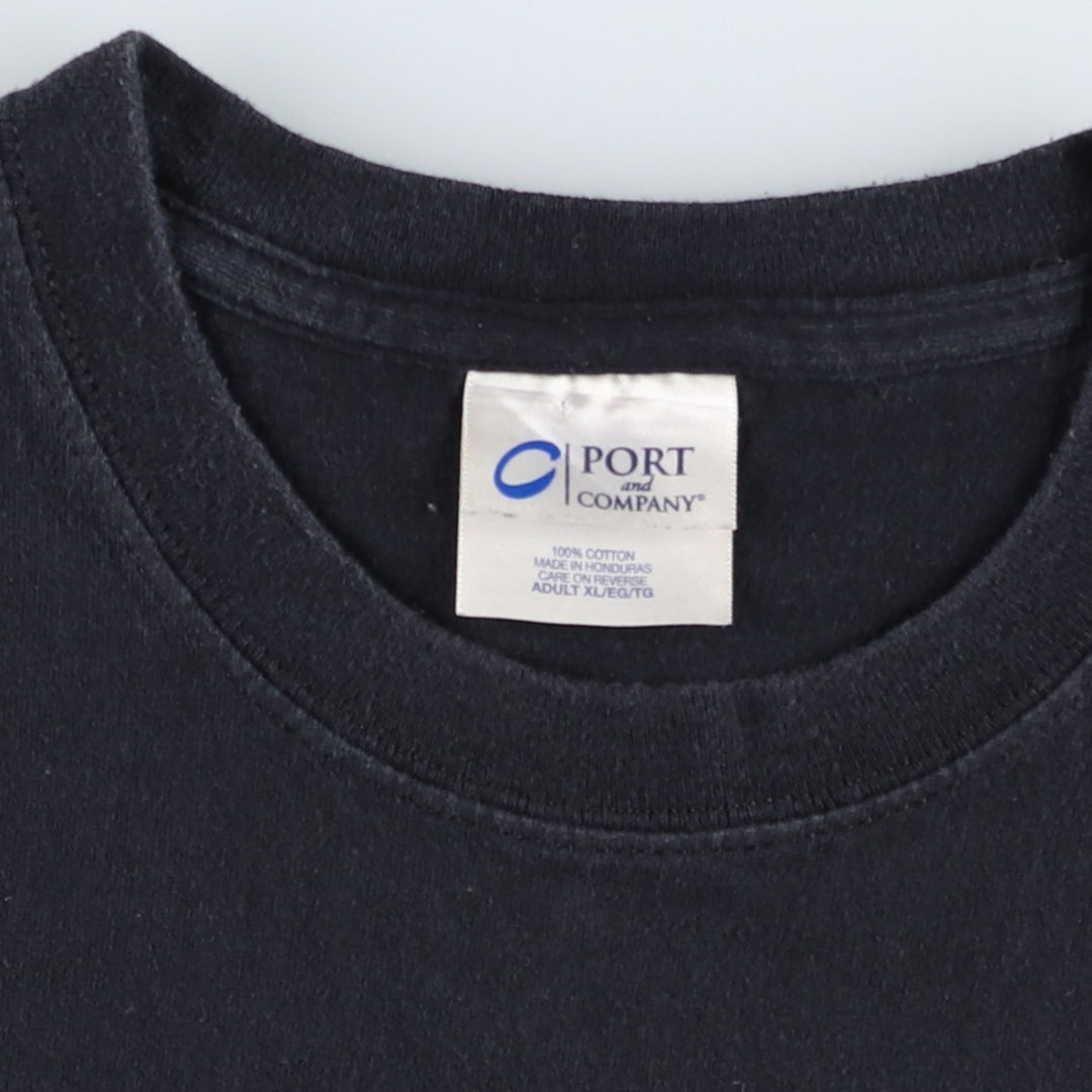 2000'S PORT AND COMPANY Jelly Belly Candy Company Advertising T-shirt, Men's XL equivalent. cotton black type Vintage Second Hand