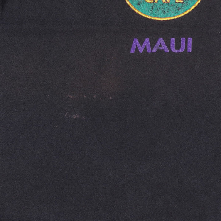 90'S HARD ROCK CAFE Hard Rock Cafe Advertising T-shirt Made in USA Men's XL Vintage cotton black type Vintage Second Hand