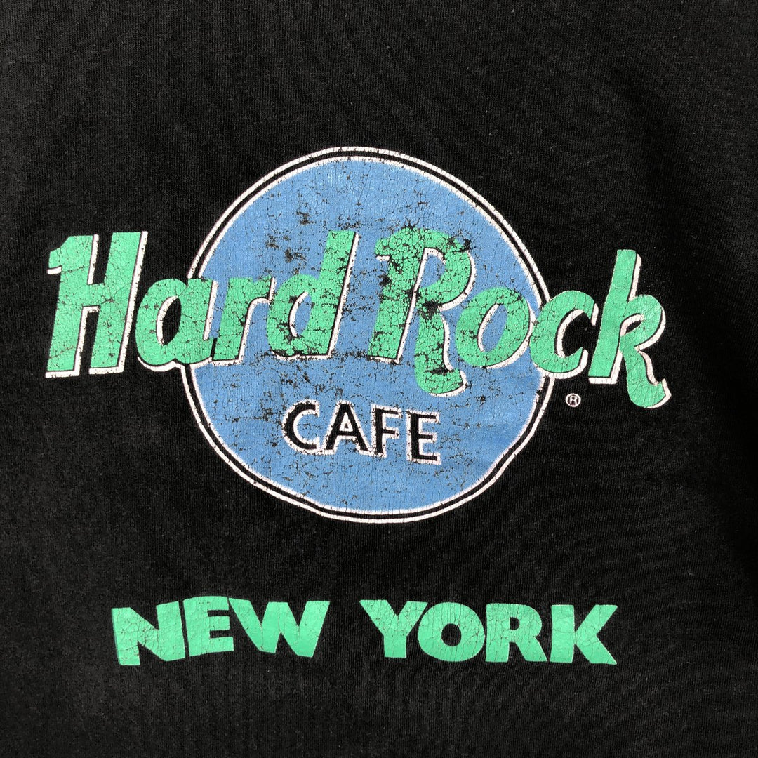 90'S HARD ROCK CAFE Hard Rock Cafe Advertising T-shirt Made in USA Men's XL Vintage cotton black type Vintage Second Hand