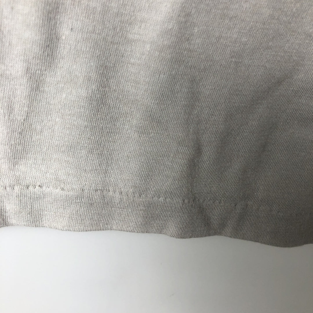 1980'S HERSHEY'S advertising T-shirt, Made in USA, Men's size L equivalent, Vintage polyester gray type Vintage Second Hand