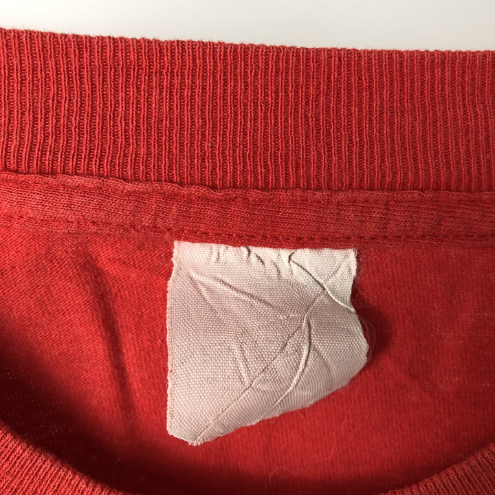 ~90'S COCA-COLA Advertising T-Shirt, Men's Size M (Equivalent), Vintage unclear red type Vintage Second Hand