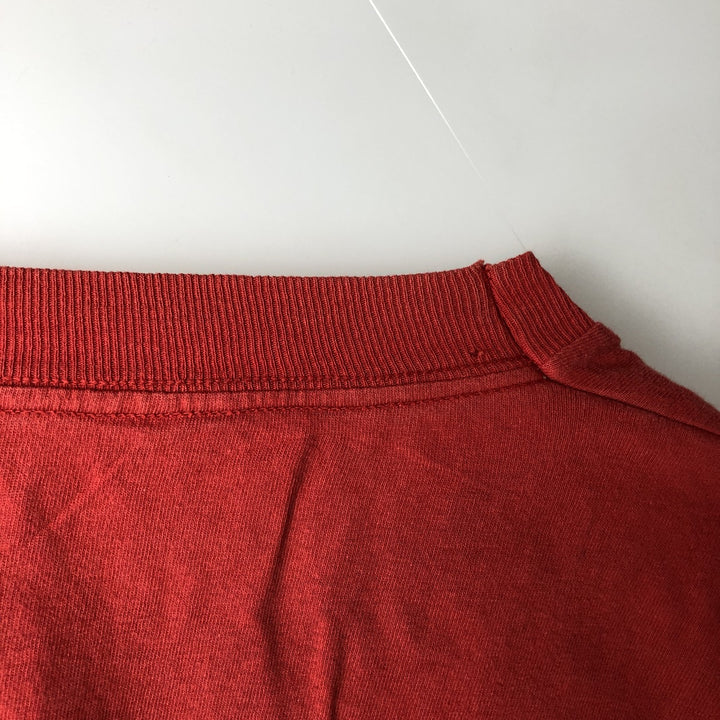 ~90'S COCA-COLA Advertising T-Shirt, Men's Size M (Equivalent), Vintage unclear red type Vintage Second Hand