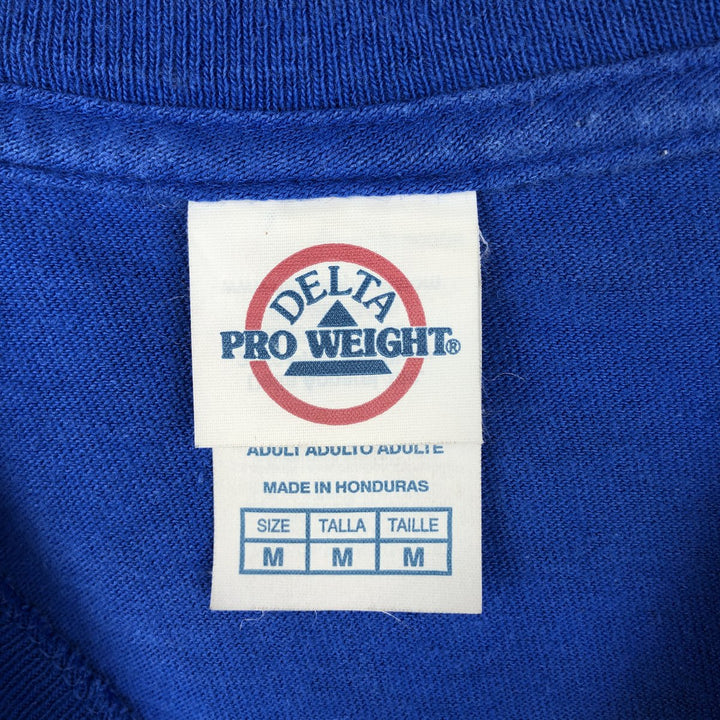 Delta PRO WEIGHT McDonald's Kerwin Frost Advertising T-Shirt, Men's Size M (approx.) cotton blue type Vintage Second Hand