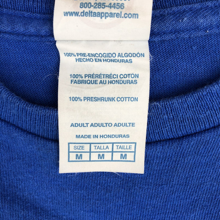 Delta PRO WEIGHT McDonald's Kerwin Frost Advertising T-Shirt, Men's Size M (approx.) cotton blue type Vintage Second Hand