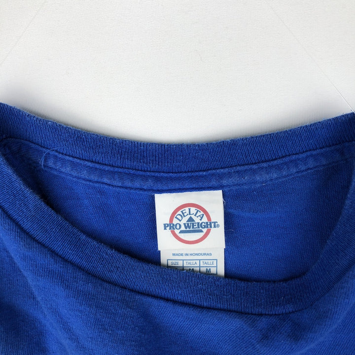 Delta PRO WEIGHT McDonald's Kerwin Frost Advertising T-Shirt, Men's Size M (approx.) cotton blue type Vintage Second Hand