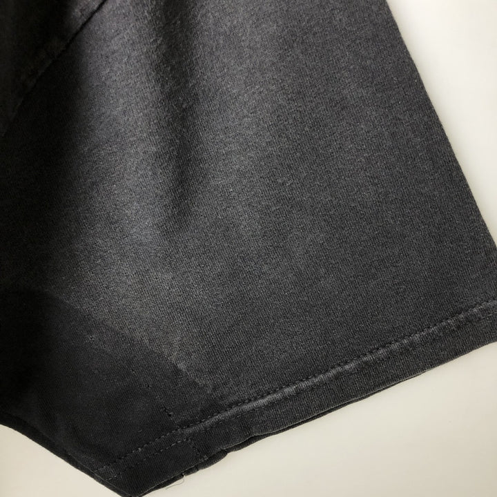 TURN ONE HONDA Honda Advertising T-Shirt, Made in USA, Men's Size XL (approx.) cotton black type Vintage Second Hand