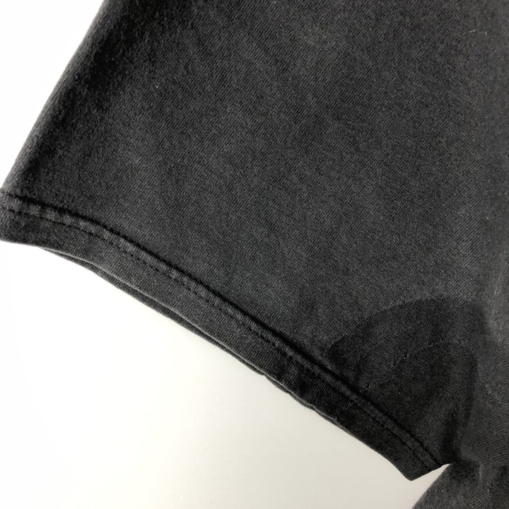 TURN ONE HONDA Honda Advertising T-Shirt, Made in USA, Men's Size XL (approx.) cotton black type Vintage Second Hand