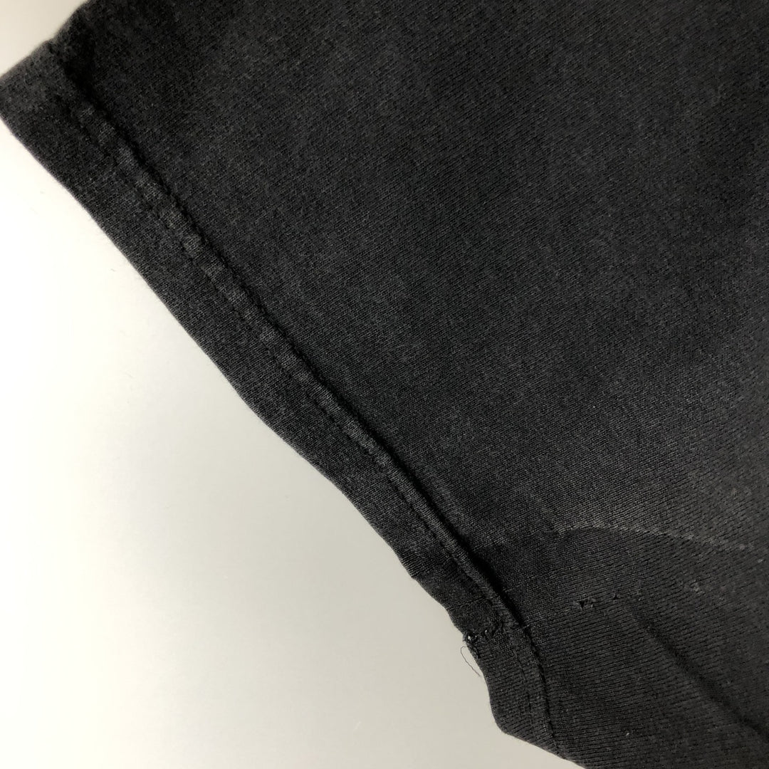 TURN ONE HONDA Honda Advertising T-Shirt, Made in USA, Men's Size XL (approx.) cotton black type Vintage Second Hand