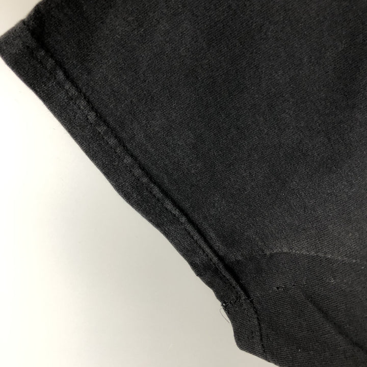 TURN ONE HONDA Honda Advertising T-Shirt, Made in USA, Men's Size XL (approx.) cotton black type Vintage Second Hand