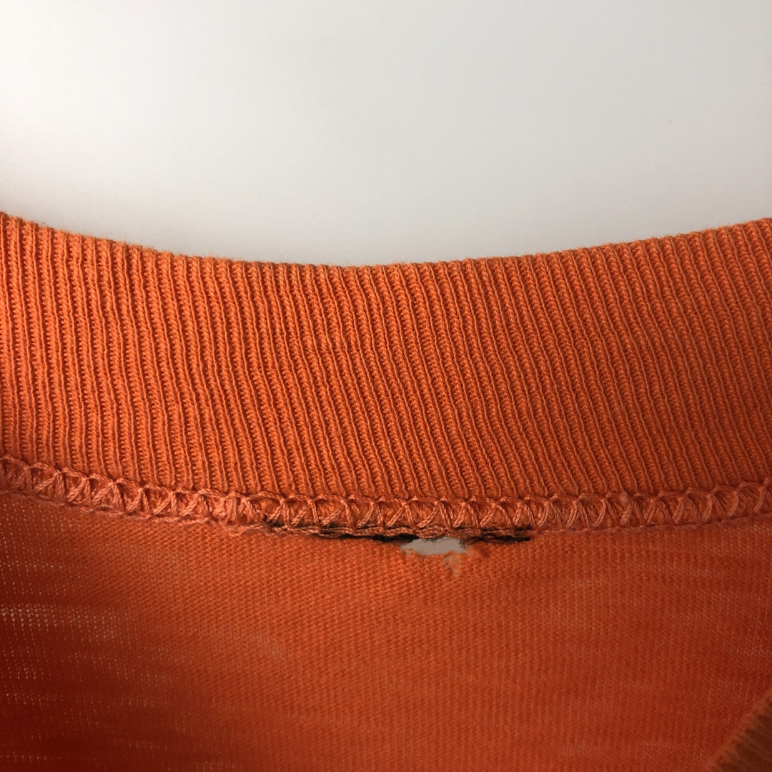 ~90'S Coors Advertising T-shirt, Men's Size S (approx.), Vintage unclear orange type Vintage Second Hand