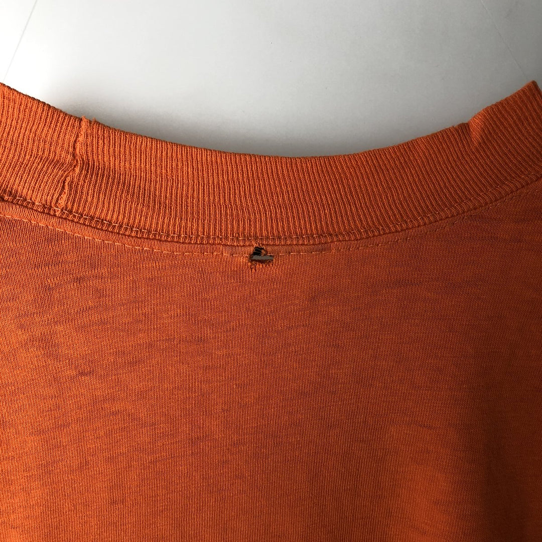 ~90'S Coors Advertising T-shirt, Men's Size S (approx.), Vintage unclear orange type Vintage Second Hand