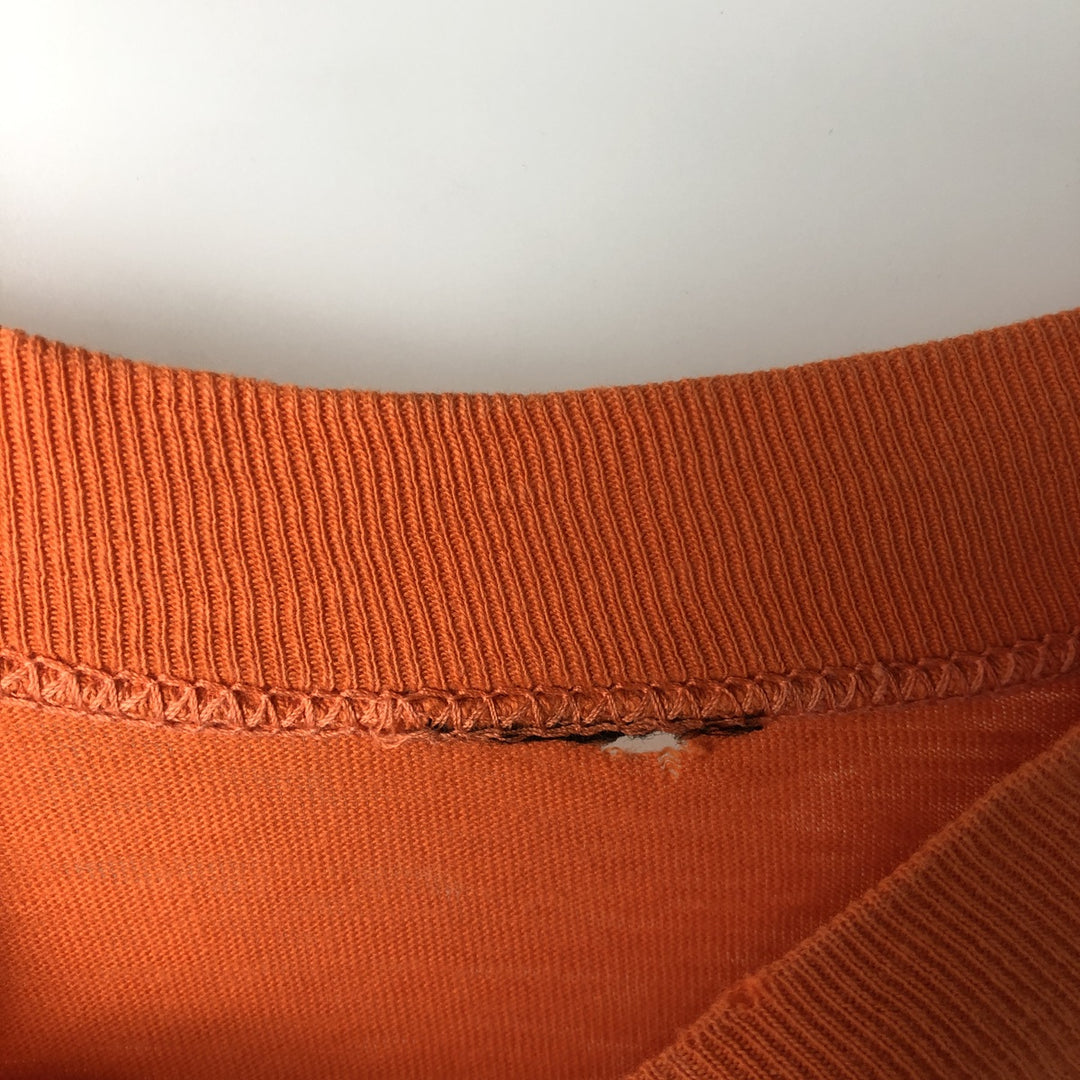 ~90'S Coors Advertising T-shirt, Men's Size S (approx.), Vintage unclear orange type Vintage Second Hand