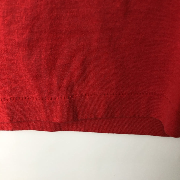 90'S Fruit of the Loom Coca-Cola Advertising T-Shirt, Men's XL equivalent, Vintage cotton red type Vintage Second Hand