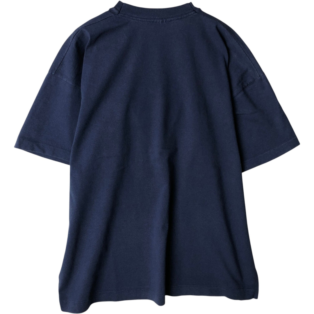 ~90'S Screen Stars Fruit of the Loom Advertising T-Shirt, Men's XL equivalent, Vintage cotton navy blue type Vintage Second Hand