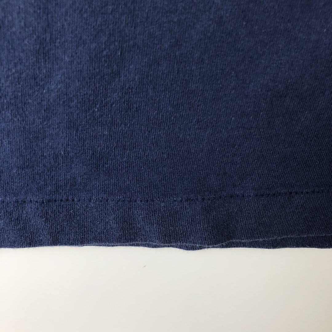 ~90'S Screen Stars Fruit of the Loom Advertising T-Shirt, Men's XL equivalent, Vintage cotton navy blue type Vintage Second Hand