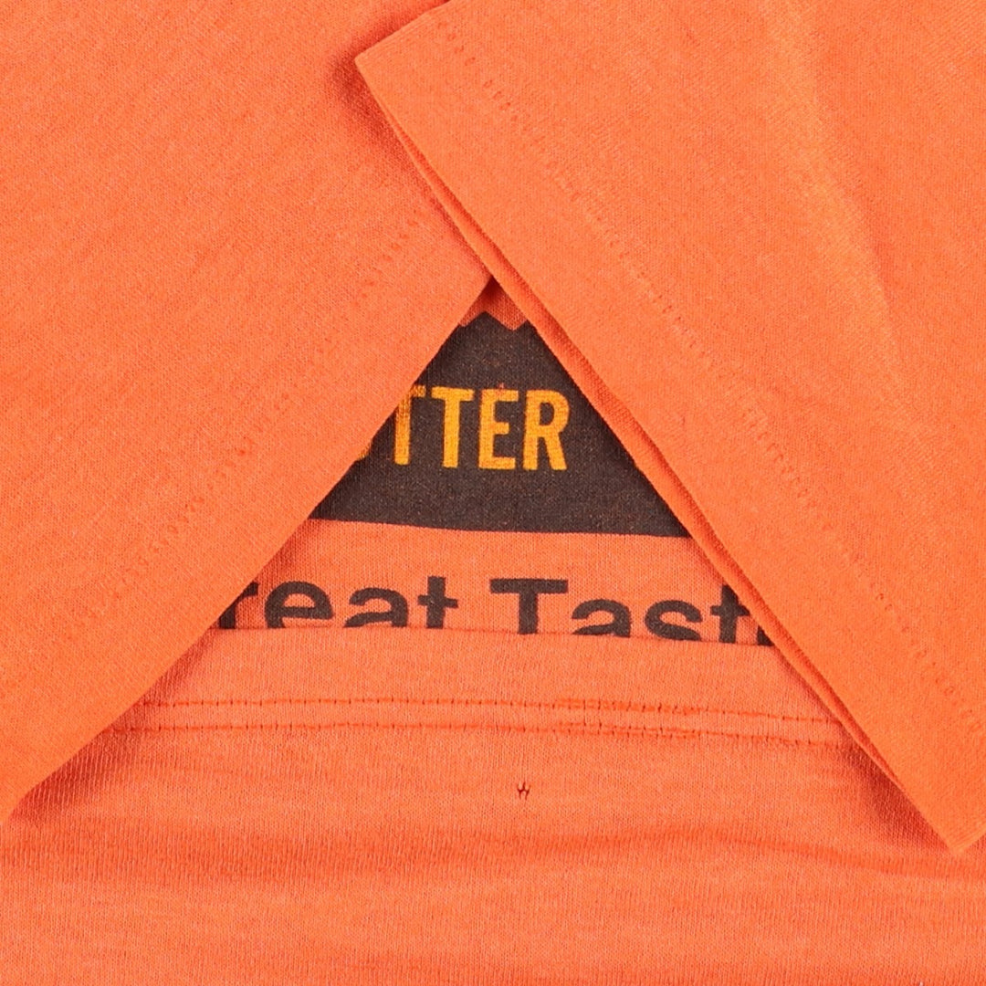 REESE'S Advertising T-Shirt, Men's XL (equivalent) unclear orange type Vintage Second Hand
