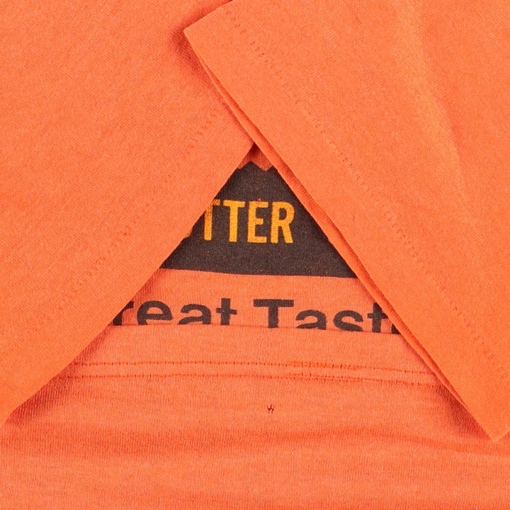 REESE'S Advertising T-Shirt, Men's XL (equivalent) unclear orange type Vintage Second Hand