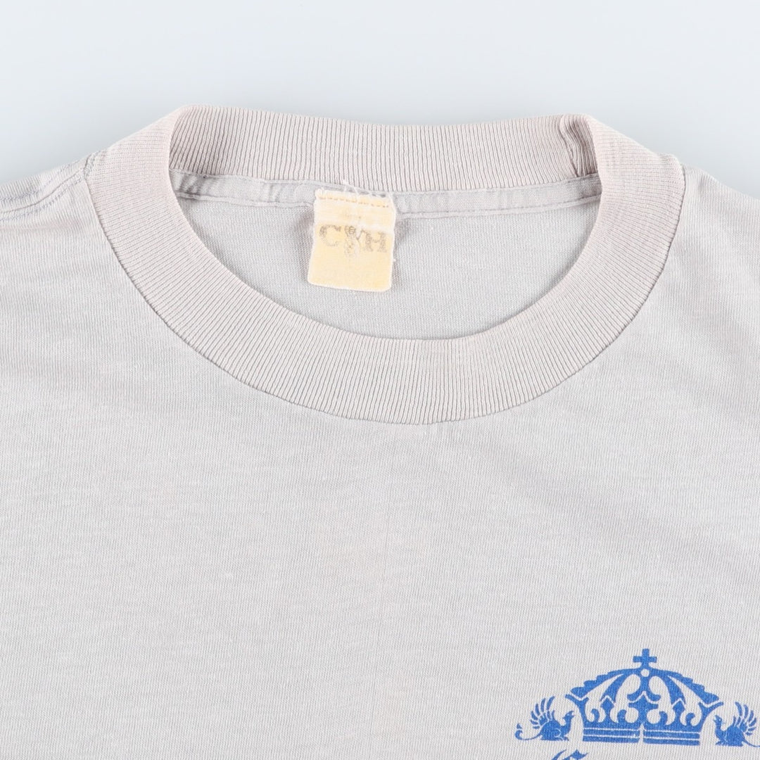 CORONA EXTRA Advertising T-Shirt, Men's XL (approx.) unclear gray type Vintage Second Hand