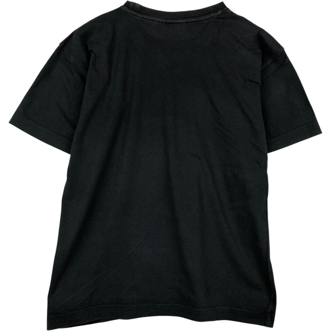 90s-00'S Puma logo print T-shirt, men's size S equivalent, vintage. cotton black type Vintage Second Hand