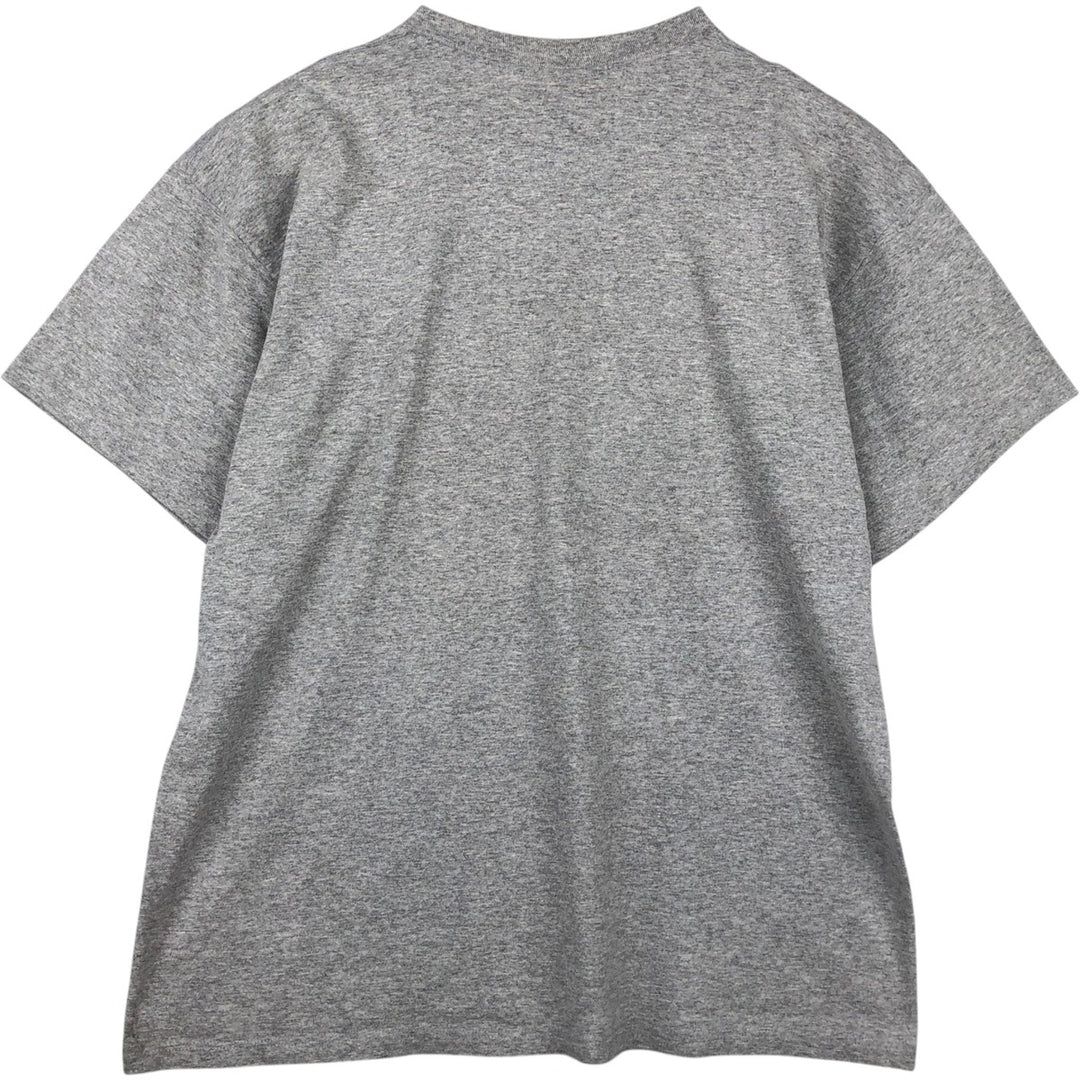 90s-00'S Puma logo print T-shirt, men's size L equivalent, vintage. cotton gray type Vintage Second Hand