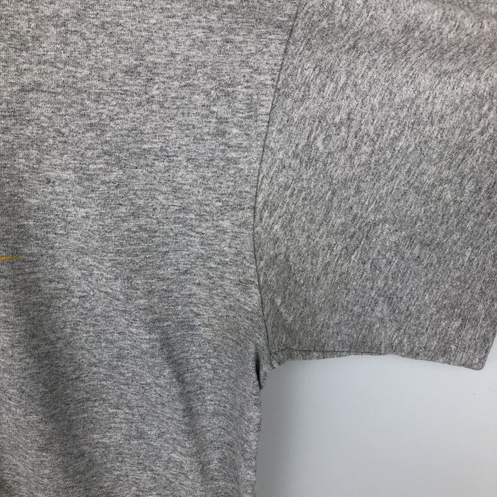 90s-00'S Puma logo print T-shirt, men's size L equivalent, vintage. cotton gray type Vintage Second Hand