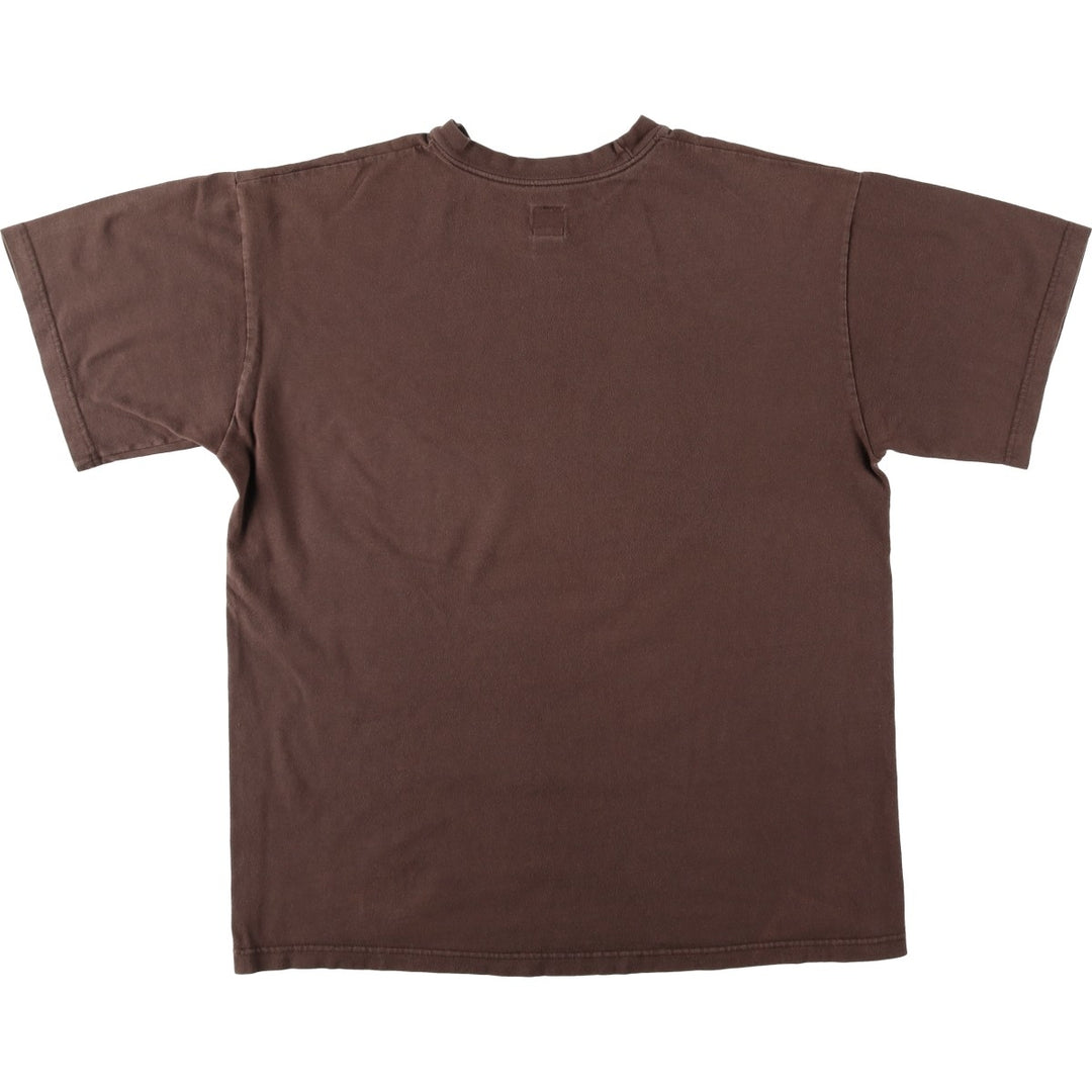 2000'S Adidas Originals logo print T-shirt, men's size L (approx.) unclear brown type Vintage Second Hand