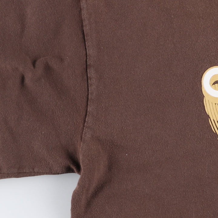 2000'S Adidas Originals logo print T-shirt, men's size L (approx.) unclear brown type Vintage Second Hand