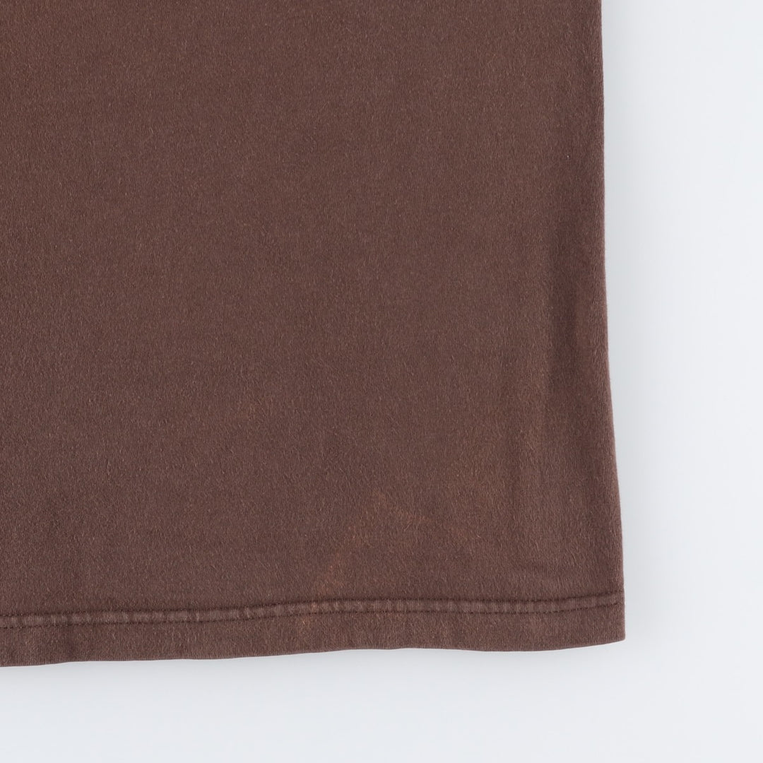 2000'S Adidas Originals logo print T-shirt, men's size L (approx.) unclear brown type Vintage Second Hand