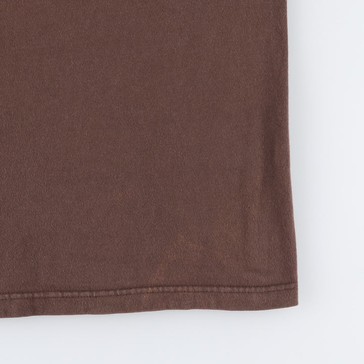 2000'S Adidas Originals logo print T-shirt, men's size L (approx.) unclear brown type Vintage Second Hand