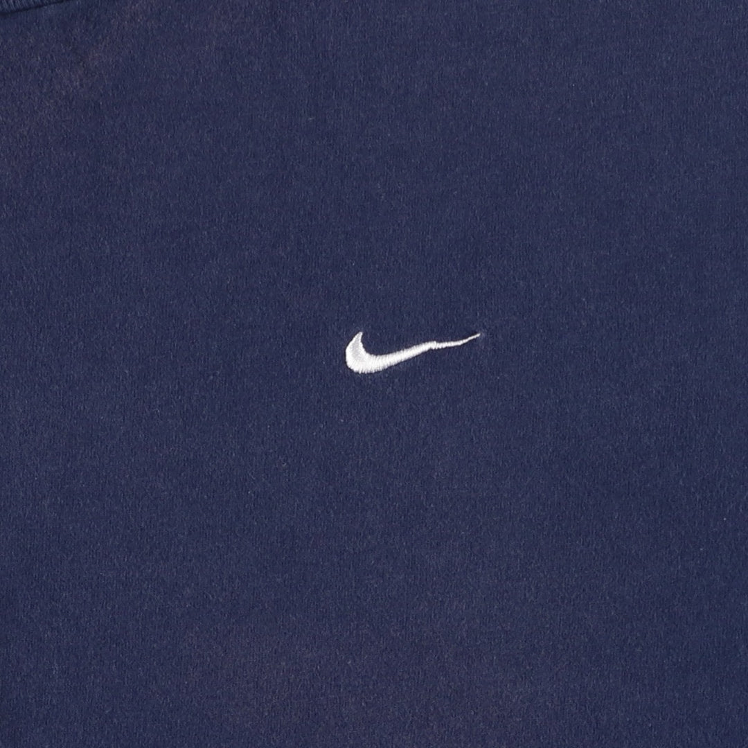 00'S Nike One Point Logo T-shirt Men's XL cotton navy blue type Vintage Second Hand