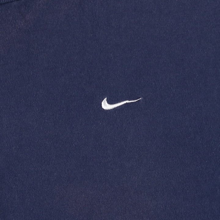 00'S Nike One Point Logo T-shirt Men's XL cotton navy blue type Vintage Second Hand