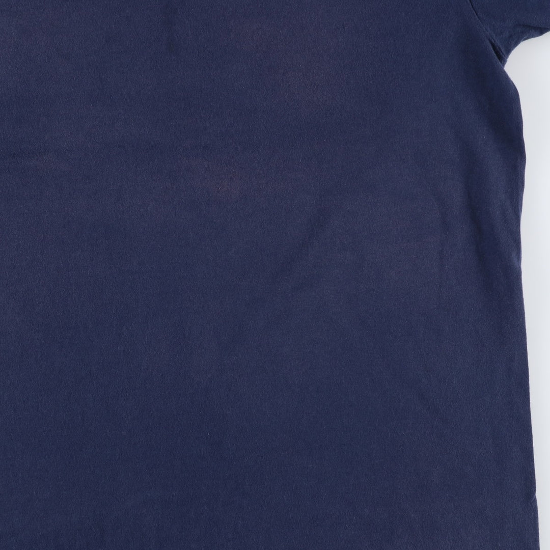 00'S Nike One Point Logo T-shirt Men's XL cotton navy blue type Vintage Second Hand