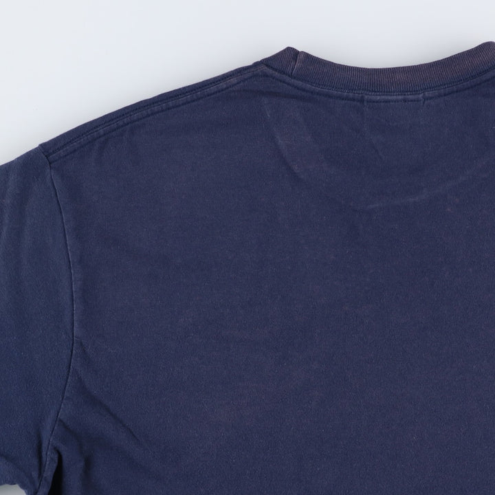 00'S Nike One Point Logo T-shirt Men's XL cotton navy blue type Vintage Second Hand