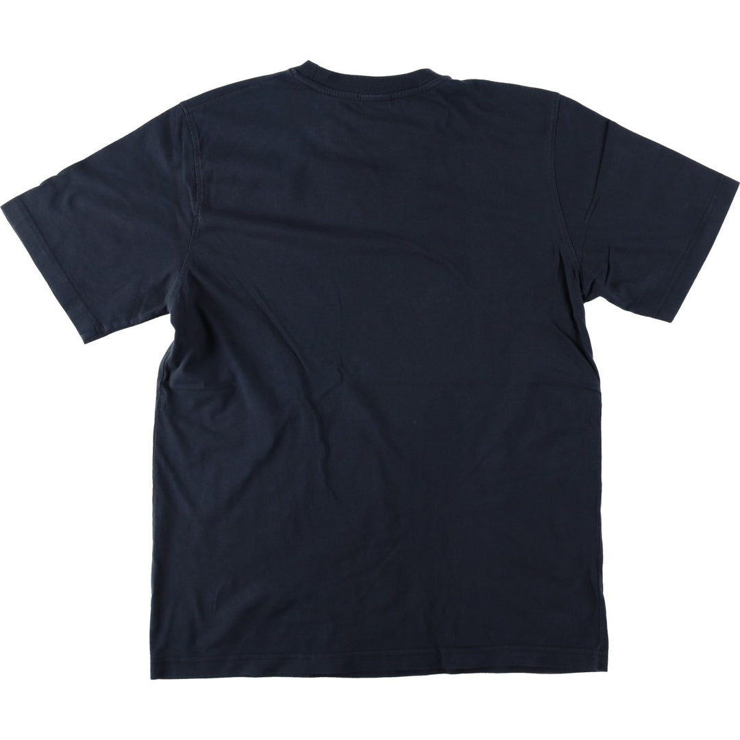 00'S Nike One Point Logo T-shirt Men's L size unclear black type Vintage Second Hand