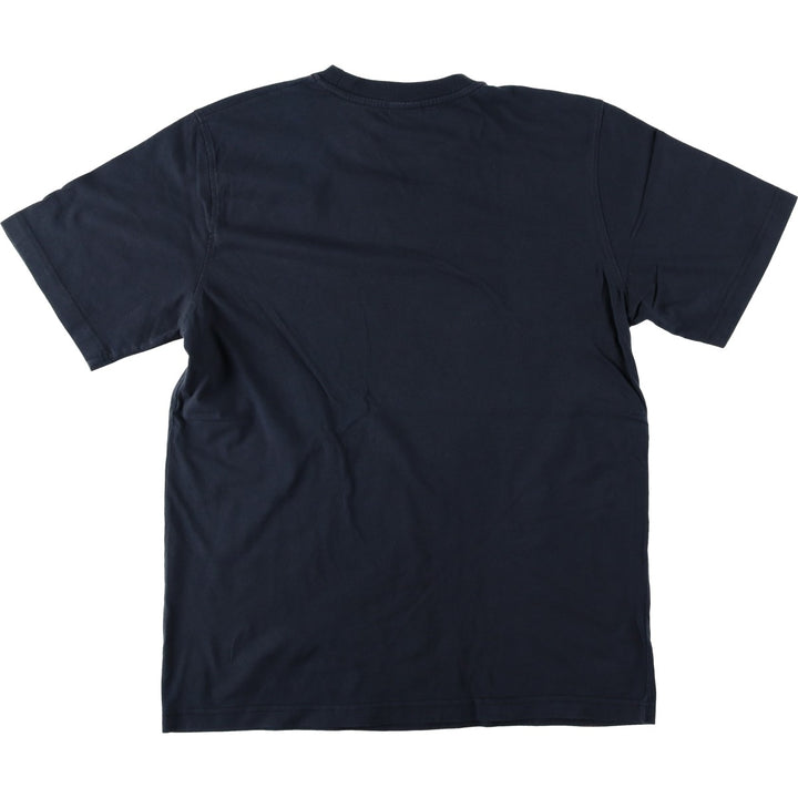 00'S Nike One Point Logo T-shirt Men's L size unclear black type Vintage Second Hand
