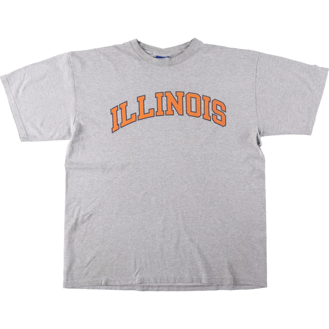 Champion Authentic Athletic Apparel College T-shirt (Men's XL equivalent) - 2000s/2000s. unclear gray type Vintage Second Hand