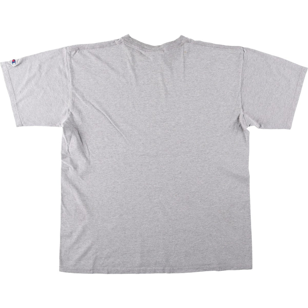 Champion Authentic Athletic Apparel College T-shirt (Men's XL equivalent) - 2000s/2000s. unclear gray type Vintage Second Hand