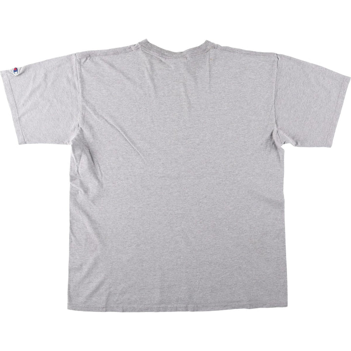 Champion Authentic Athletic Apparel College T-shirt (Men's XL equivalent) - 2000s/2000s. unclear gray type Vintage Second Hand