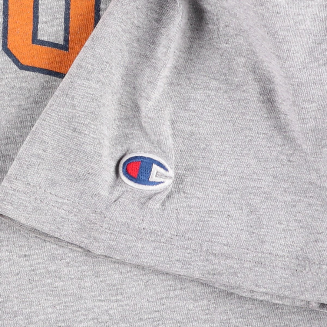 Champion Authentic Athletic Apparel College T-shirt (Men's XL equivalent) - 2000s/2000s. unclear gray type Vintage Second Hand