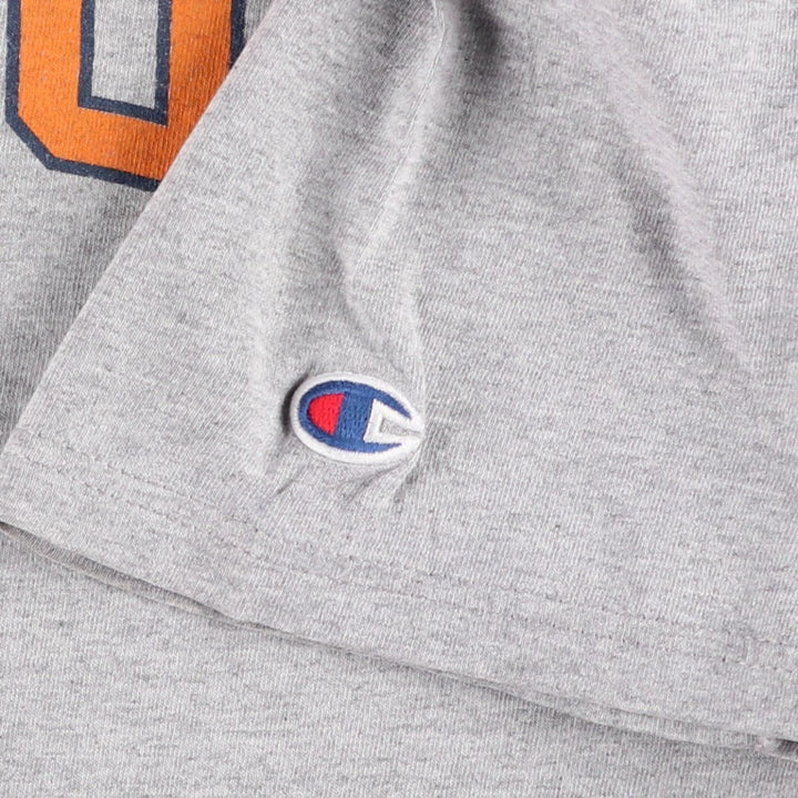 Champion Authentic Athletic Apparel College T-shirt (Men's XL equivalent) - 2000s/2000s. unclear gray type Vintage Second Hand