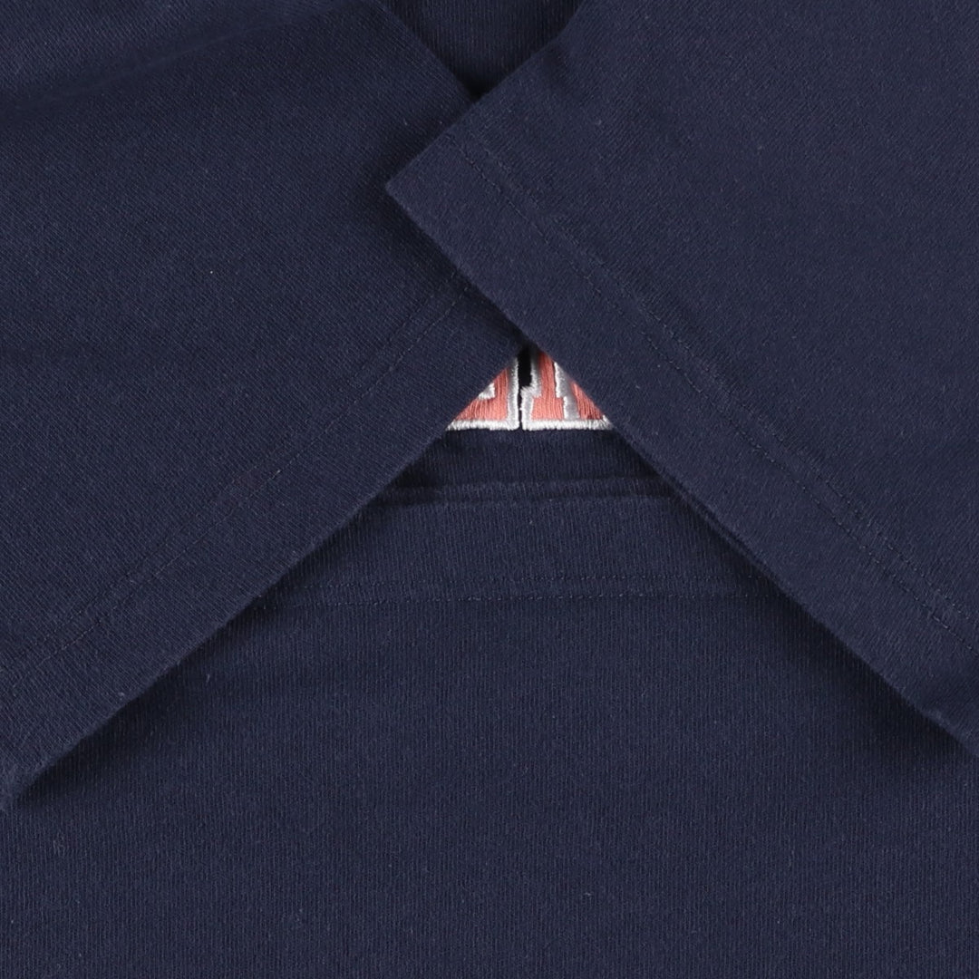 Champion Heritage Logo T-Shirt, Men's Size M (approx.) cotton navy blue type Vintage Second Hand