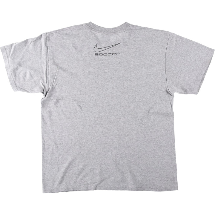 2000'S Nike Team Sports Print T-Shirt, Men's Size L (approx.) cotton gray type Vintage Second Hand